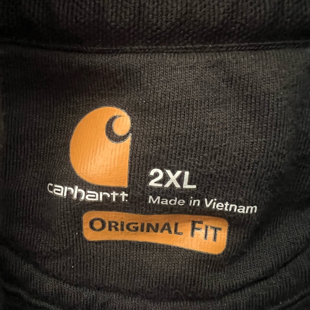 2XL Rain Defender Carhartt Sweatshirt - Picture 6 of 6